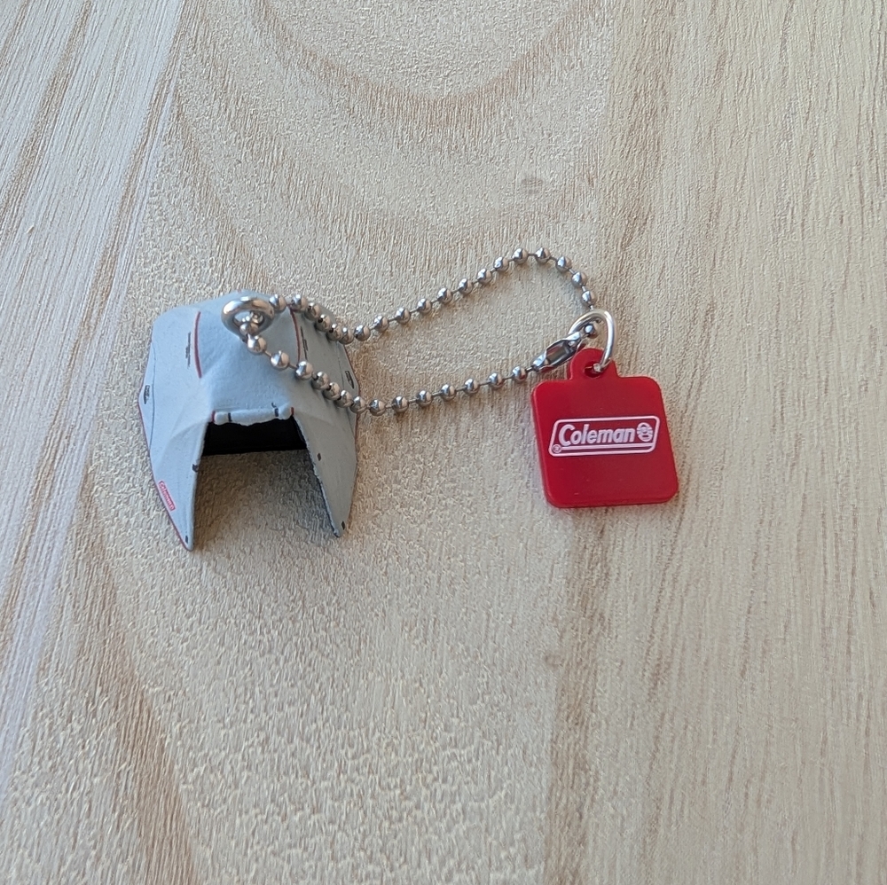 Coleman Miniature Camping Tent Keychain